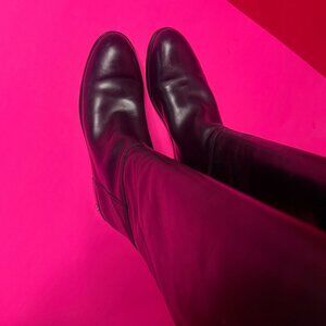 Y2K Marc Jacobs Riding Boots – Pre-Loved Leather Knee-High Boots – Early 2000s